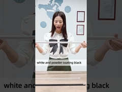 سطح LED الشريط الضوء الألومنيوم بروفيل قناة الخرز 17 * 9mm مع غطاء الكمبيوتر