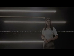 KN24 W50 * H35 ملف تعريف ألومنيوم LED أسود مثبت على السطح مع ملف بثق شريط LED بغطاء PC أسود