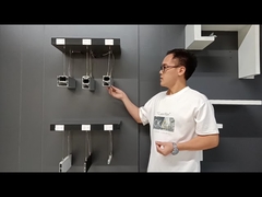 KN40 غرفة تبريد من الألومنيوم LED مع غطاء بلوري للكمبيوتر الشخصي للسائق في ملف الألومنيوم LED