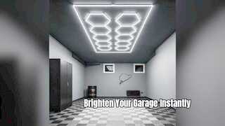 نظام إضاءة المرآب LED السداسي النهائي