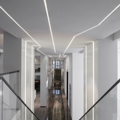 سعر جيد IP44 Anodized Arc LED Strip Aluminium Profile 17.5mm PCB For Bedroom K29 الانترنت