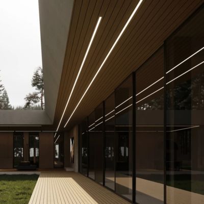 سعر جيد Width16 * High6mm شريط ألمنيوم LED مثبت بشكل مسطح مع غطاء ناشر PC الانترنت