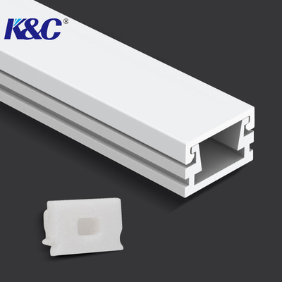 سعر جيد 6063 T5 LED قطاع الألومنيوم الشخصي النتوء قناة الإسكان الانترنت