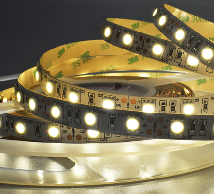 60 Leds SMD 5050 LED Strips 12V 24V RA80 IP20 10mm Flexible Light Strips
