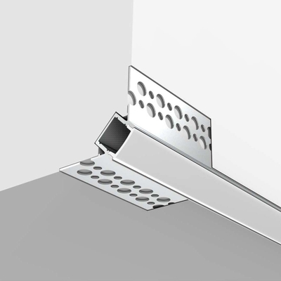 LED الجص الشخصي قناة راحة دريوال الجص الجبس 6063 T5 الألومنيوم لقيادة ضوء الشريط