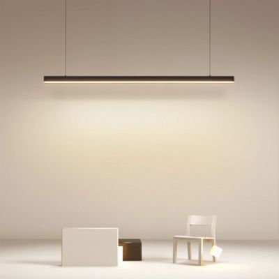 سعر جيد 6063 T5 PC متجمد 75 * 95 مم إضاءة LED لأعلى ولأسفل للإضاءة الخطية LED الانترنت
