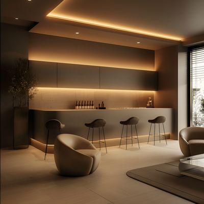 قطاع ألومنيوم 2.5m LED