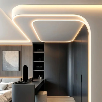 سعر جيد 90 درجة 2.5 م 3 م IP65 مثلث متجمد قناة LED للزاوية بقيادة الألومنيوم الشخصي الانترنت