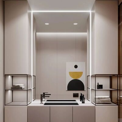 سعر جيد ملف تعريف LED من الألومنيوم المبثوق 6065 K28 مع تبديد سريع للحرارة وأكسدة السفع الرملي لإضاءة الشريط الانترنت