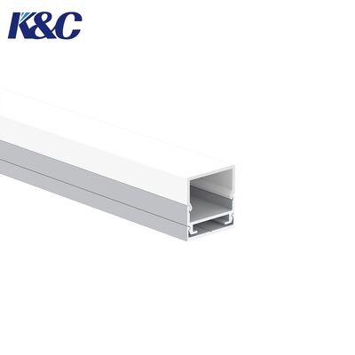 سعر جيد K29 ملف ألومنيوم شريط LED المضغوط مع PC / PMMA Diffuser لنظم الإضاءة الشريطية W19.5 × H20.3mm الانترنت