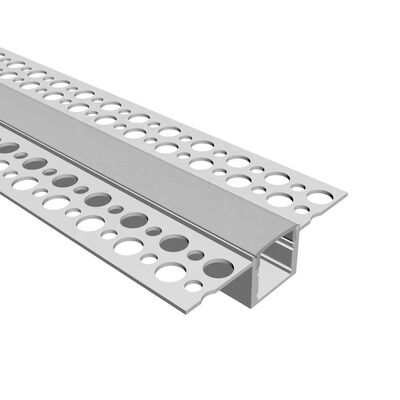 سعر جيد 6063 T5 ألومنيوم LED شريط الملف الألومنيوم مع PMMA Diffuser للإضاءة الخطية المتدفقة الانترنت