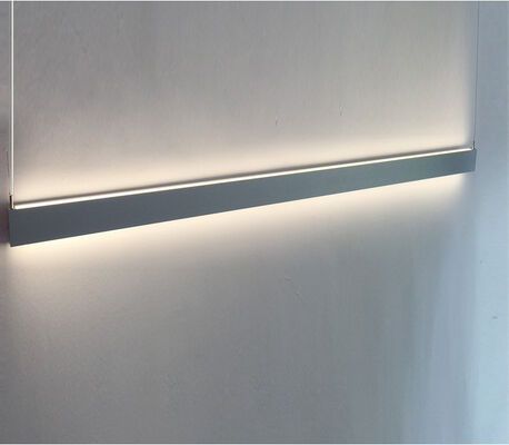 سعر جيد 6063 T5 سبيكة الألومنيوم LED شريط الألومنيوم الملف مع W27.3 * H35mm الأبعاد للأسطح المثبتة والتركيب معلقة الانترنت