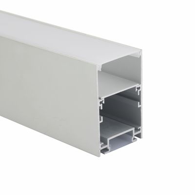 شريط إضاءة LED مربع 75 * 75 مم لقناة تركيب للإضاءة لأعلى ولأسفل