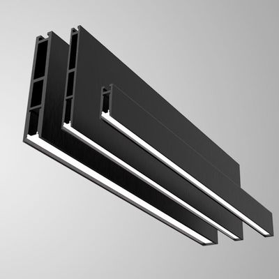 أدى قطاع الألومنيوم الشخصي الإضاءة المنزلية width10mm المعلق الألومنيوم الشخصي