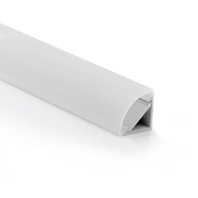 الناشر PC قناة LED مقاومة للماء 6063 T5 16 * 16mm للزاوية