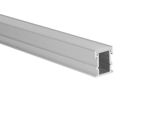 في الهواء الطلق 6063 T5 أوبال ناشر PC أسود تحت الأرض سطح H26mm LED جانبي للأرضية