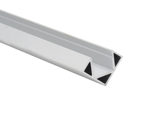 سعر جيد 90 درجة 18x18mm متجمد 6063 T5 ركن جانبي LED الانترنت