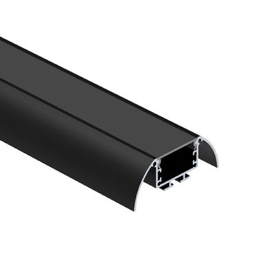IP20 تعليق مسار الألومنيوم LED قناة PMMA PC