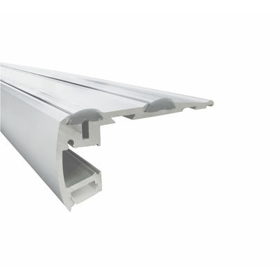 سعر جيد 8mm Width PC PMMA LED Aluminium Extrusion Profiles 6063 T5 With PC Diffuser Cover الانترنت