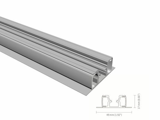 ملامح الجدار LED المؤكسد مقذوف عرض 10 مم مع ناشر أكريليك IP44