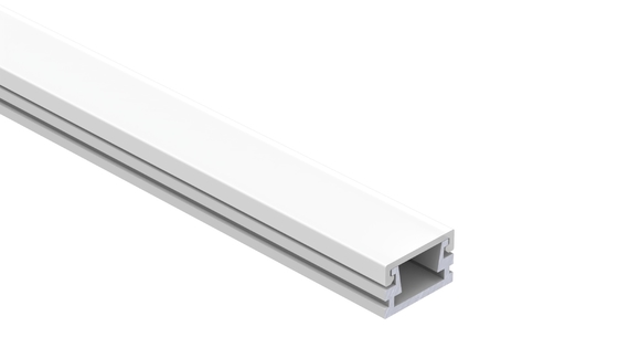 صغير 12 * 7.5 مم LED قطاع الألومنيوم قناة طول مخصص 1 م 2 م 3 م