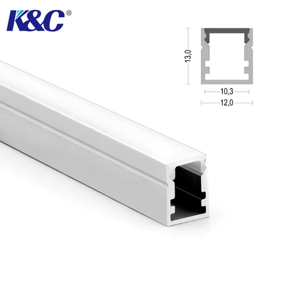 سبائك الألومنيوم 6063 T5 LED قناة الملف الشخصي مع غطاء الناشر PC