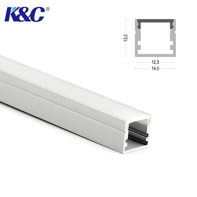 سعر جيد PMMA PC Square Led Profile 6063 T5 قناة بثق سبائك الألومنيوم Ip65 الانترنت