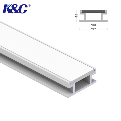 2.5m طول الملف الشخصي LED 6063 T5 قناة سبائك الألومنيوم الرملي