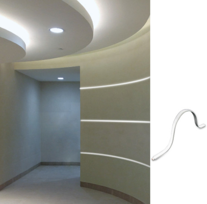 سعر جيد IP65 LED قطاع الألومنيوم قناة مرنة انحناء LED قطاع ضوء الشخصي السطح المثبتة الانترنت