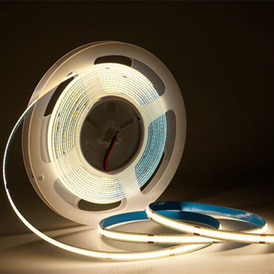 الديكور الداخلي COB LED شريط مرن أضواء عالية الكثافة 512 LEDs 10mm 24W IP20